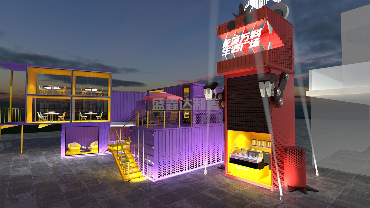 網紅集裝箱商鋪設計定位要突出哪些元素 